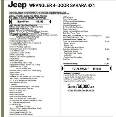 2024 Jeep Wrangler Sahara
