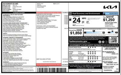 2023 Kia Sorento SX