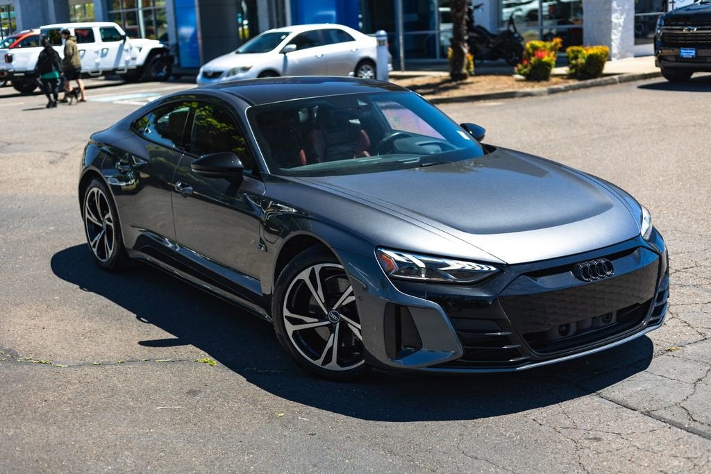 Used 2022 Audi e-tron GT Prestige with VIN WAUEJBFW5N7004714 for sale in Newberg, OR